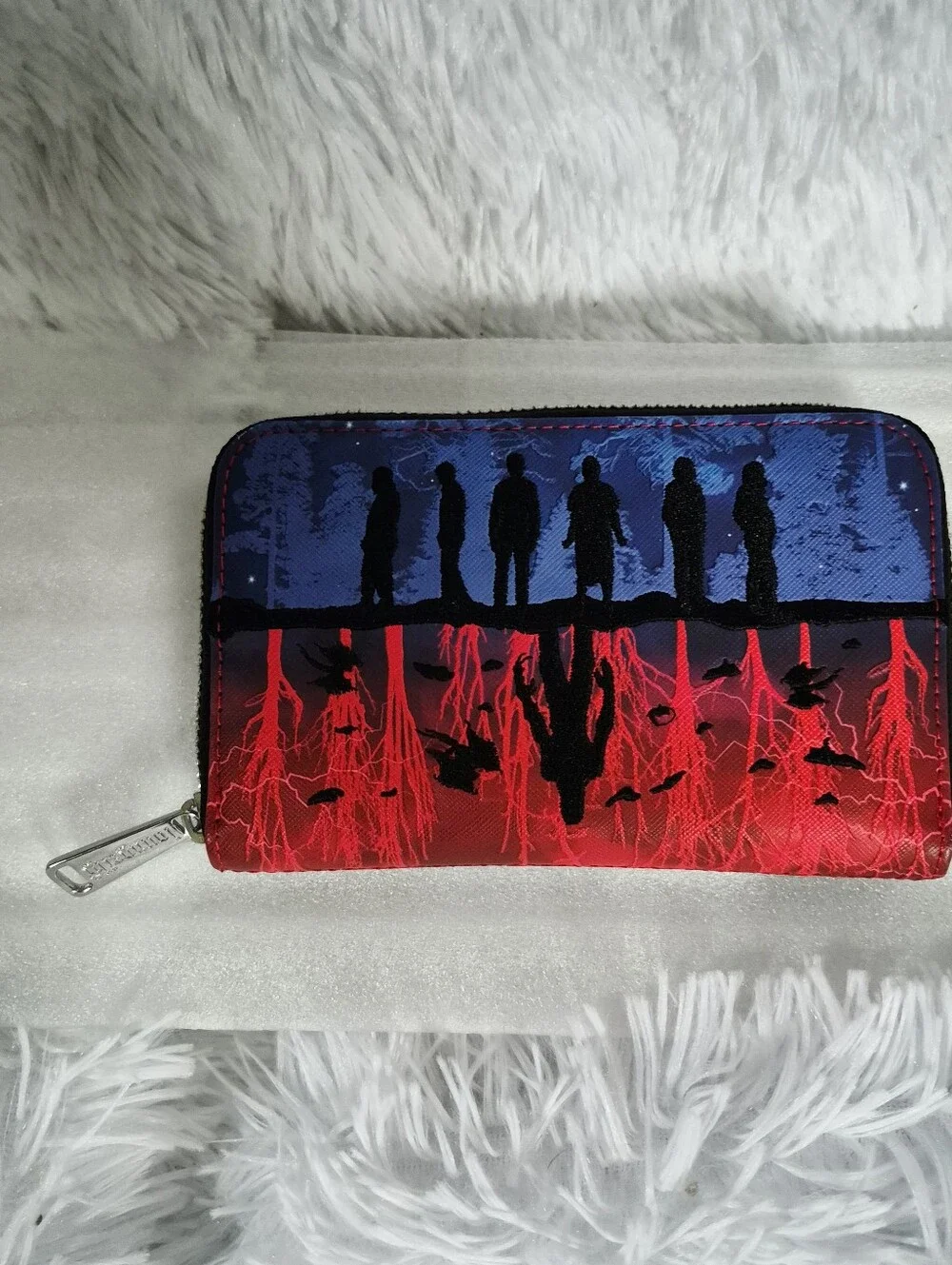 Loungefly Netflix Stranger Things Upside Down Shadows Backpack and Wallet